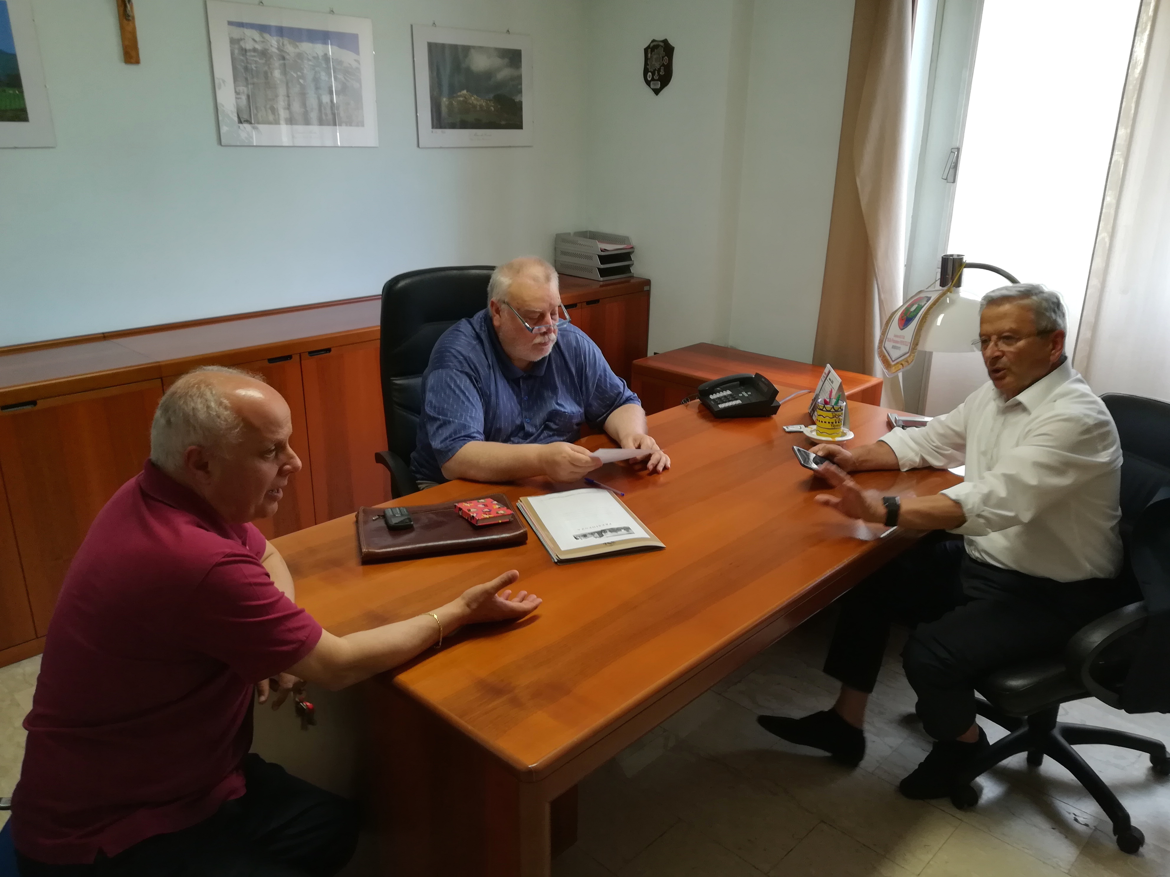 Benevento| Pista ciclabile Guardia Sanframondi, Ricci a colloquio con Panza