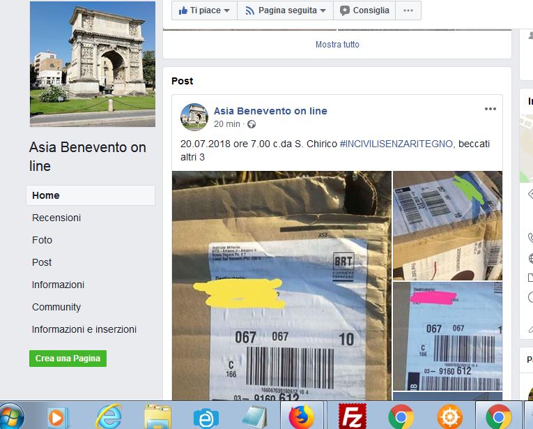 Benevento| Rifiuti Asia, ora è lotta agli incivili