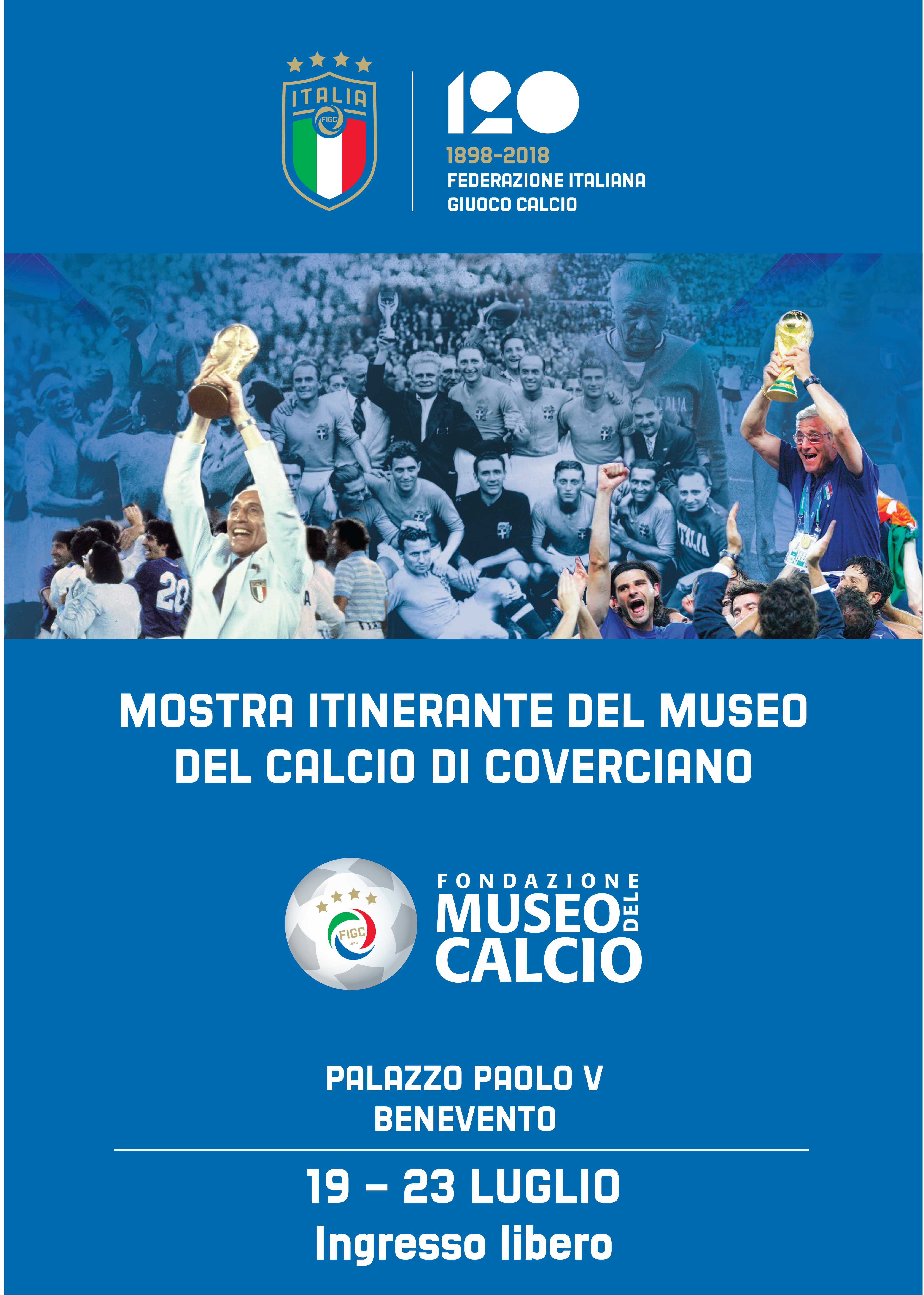 Benevento| A Benevento fa tappa la mostra” Museo del Calcio di Coverciano”