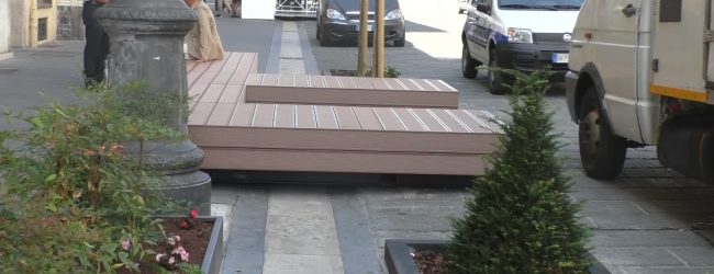Avellino| Corso Vittorio Emanuele, ecco le panchine anti-writers