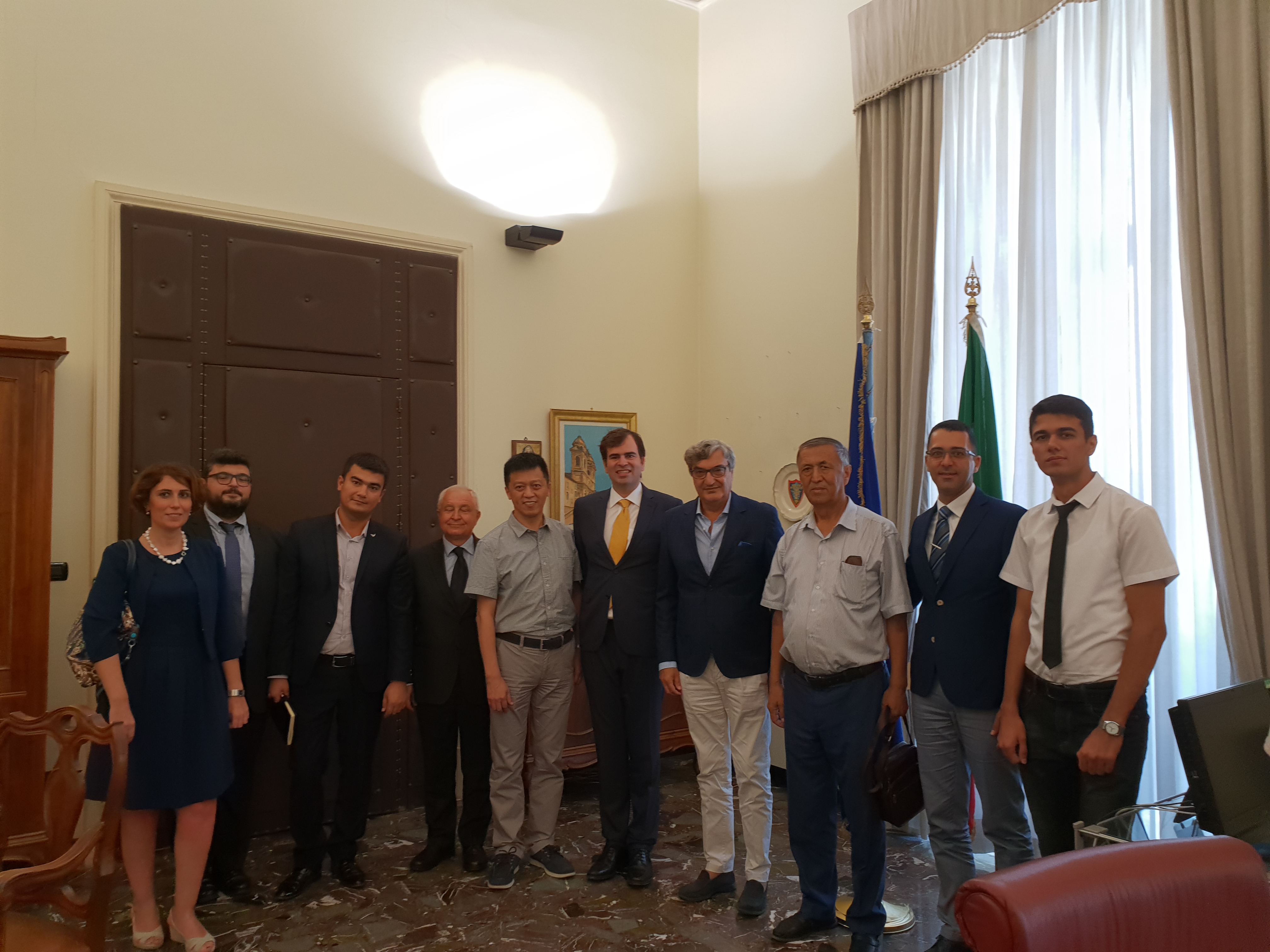 Benevento| Il Prefetto Cappetta incontra delegazione di docenti universitari esteri