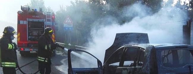 Forino| Morto il 47enne ustionato nel rogo della sua auto