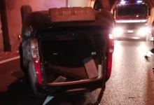Avellino| Auto si ribalta in galleria, ragazza ferita trasportata al “Landolfi”