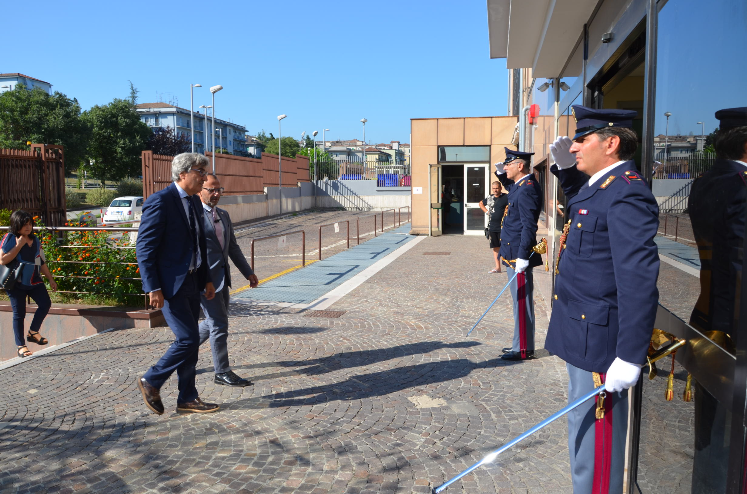 Benevento| Prefetto Cappetta in visita alla Questura