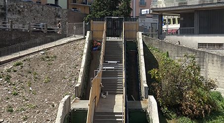 Benevento| Riapre temporaneamente la scala mobile del Comune