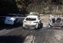 Avellino| In fiamme l’auto di Morano e due vetture vicine: è un atto intimidatorio