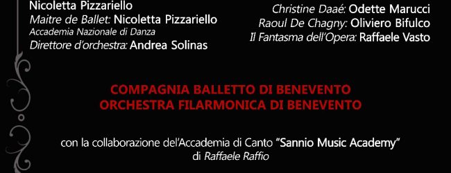 Benevento| Al Teatro Romano lo spettacolo “Il fantasma dell’opera”