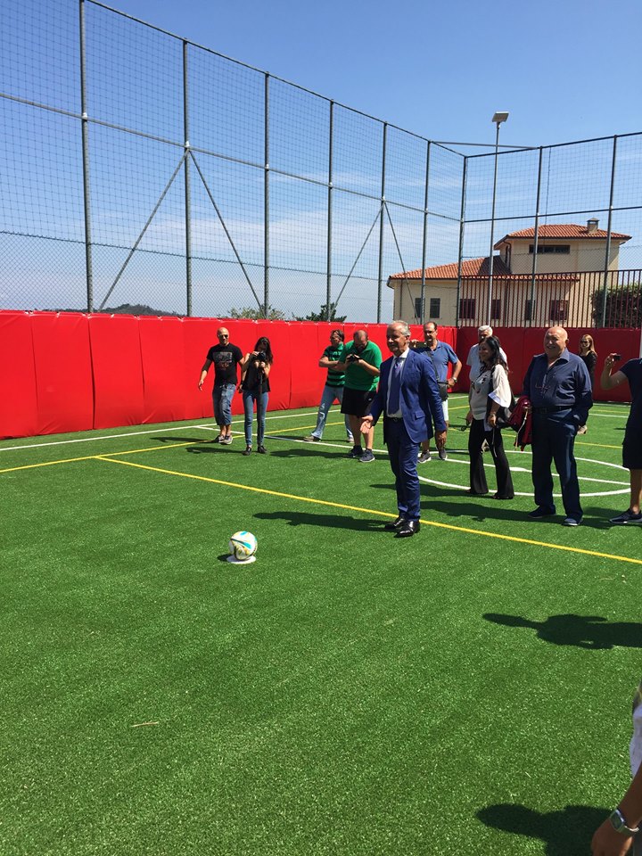 Pietrastornina: inaugurata la struttura polivalente. Piantedosi: “Favorire l’aggregazione sana”