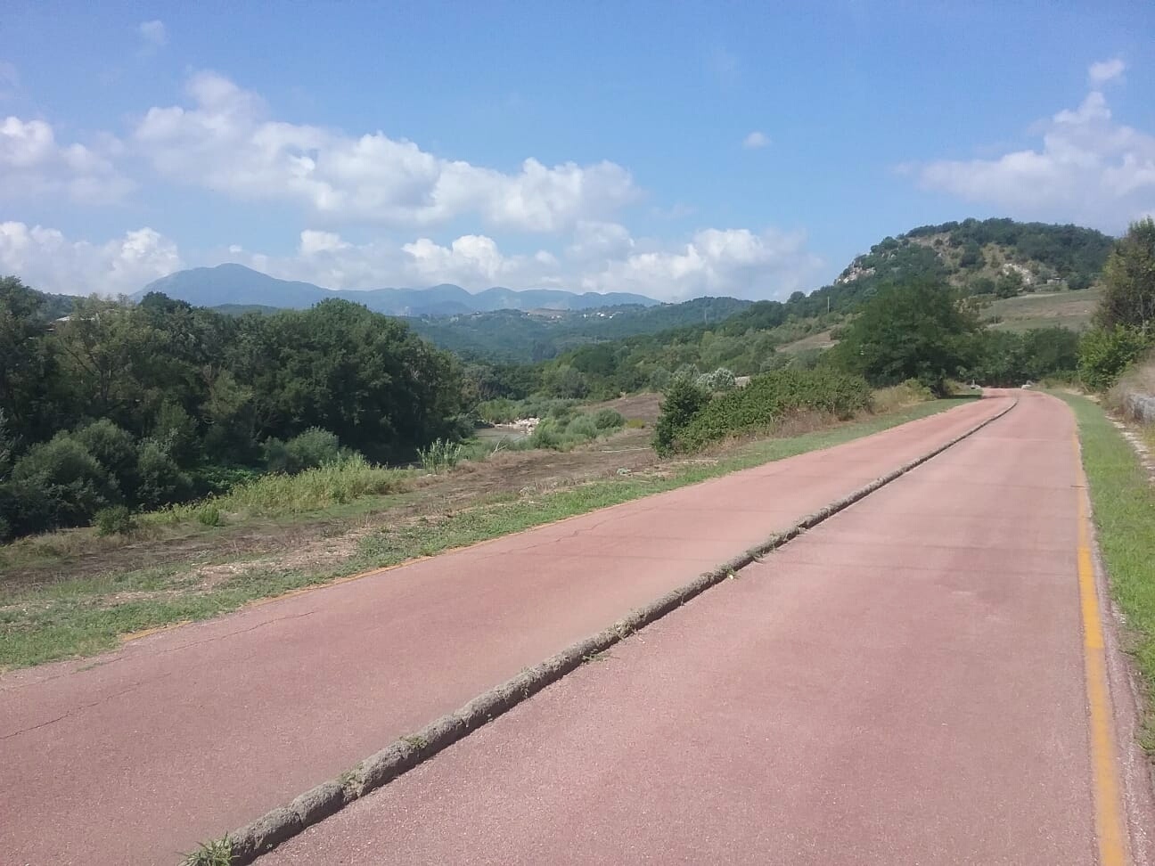 Chiude per lavori parcheggio pista ciclo-Pedonale