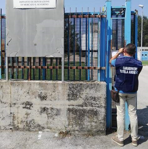 Valle dell’Irno| Sversamenti illeciti nel Torrente Solofrana, sequestrato depuratore