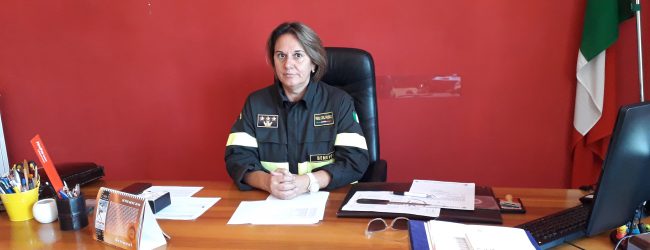 Benevento| Una donna al comando dei Vigili del fuoco