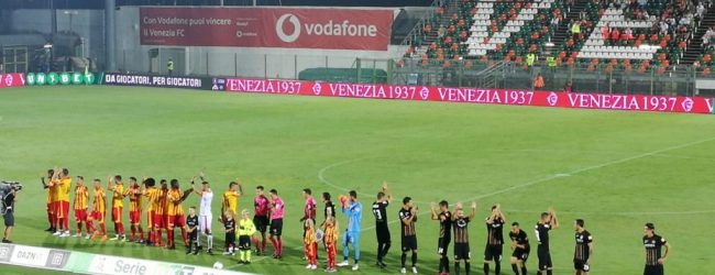 Venezia-Benevento: 2-3. Super-Bandinelli per il primo successo