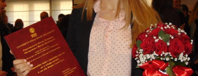 Benevento| Premiata studentessa Unisannio sui temi della responsabilità sociale delle imprese