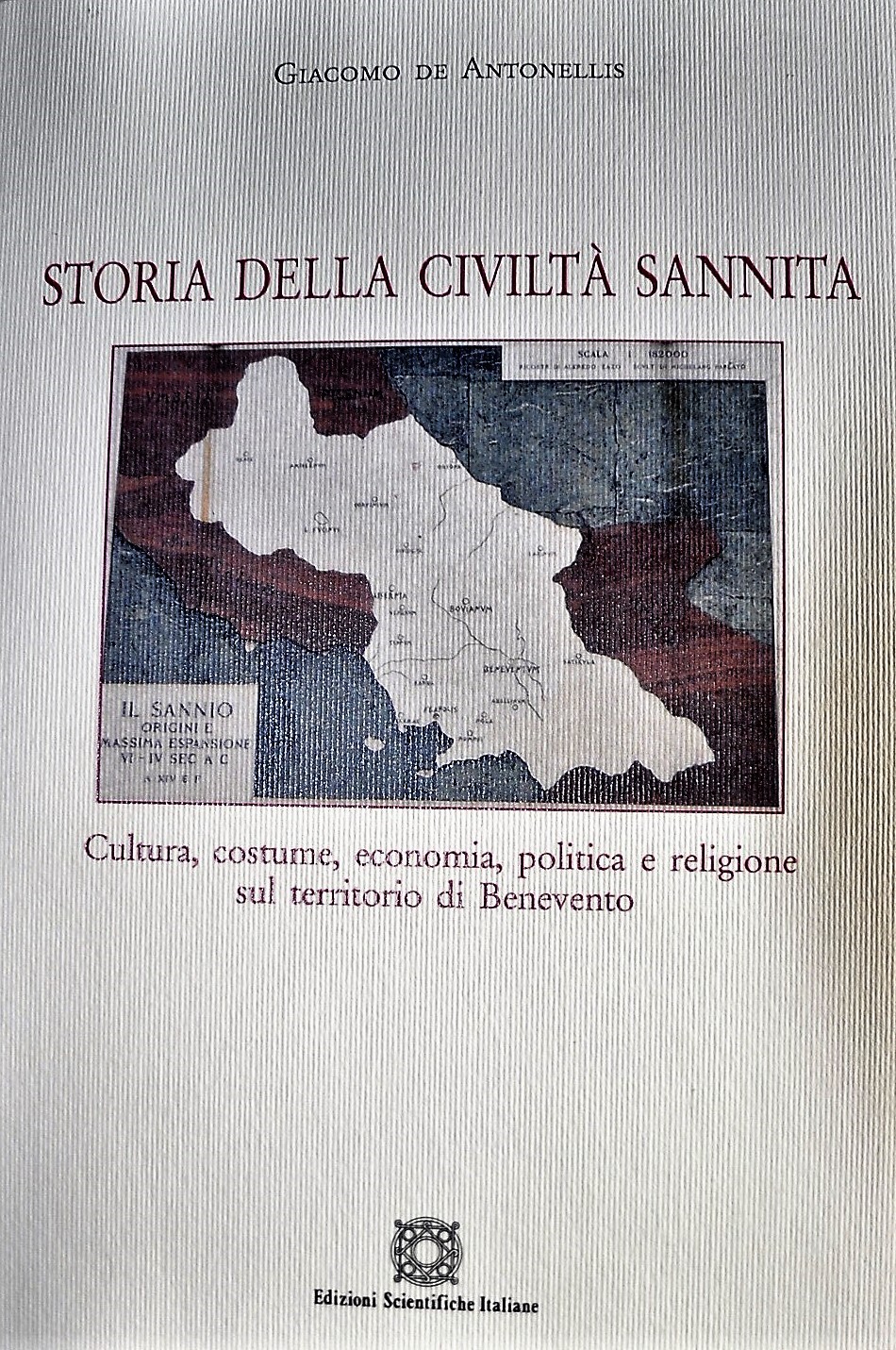 Benevento| Alla Rocca si presenta il volume di De Antonellis “Storia della Civilità Sannita”
