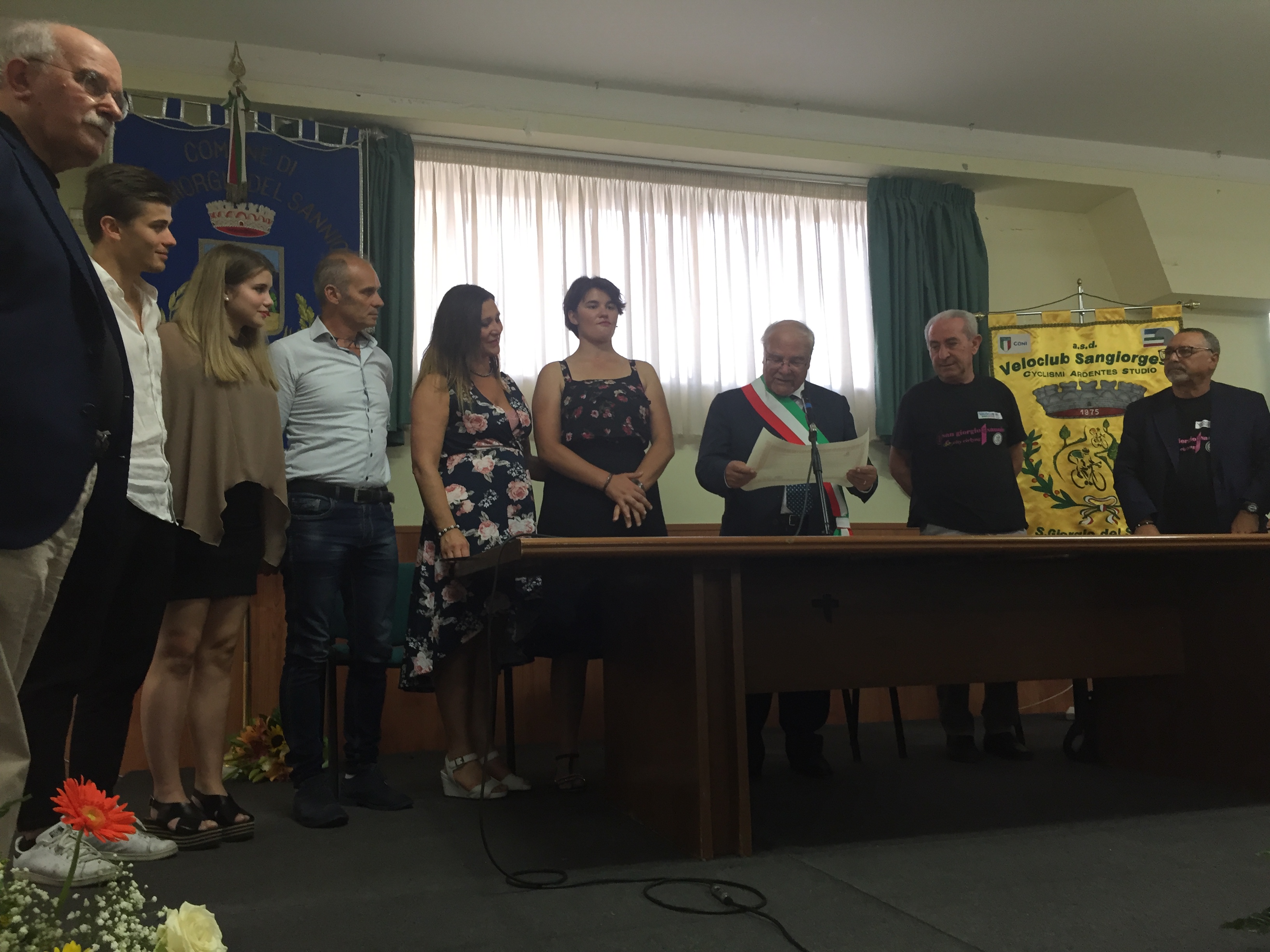 San Giorgio del Sannio| Claudia Cretti riceve cittadinanza onoraria