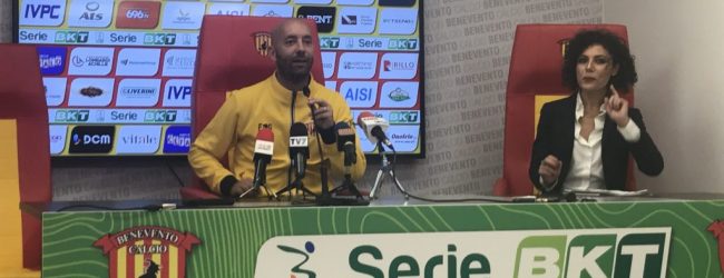 Benevento, Bucchi: “Siamo il peggio nemico di noi stessi. Coda ha buttato dieci anni, deve superarsi”