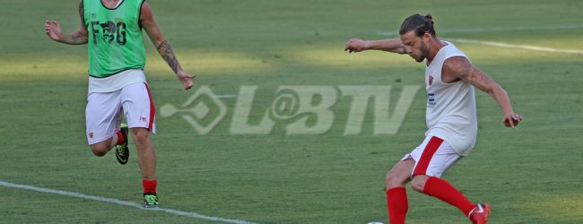 Benevento, lavoro differenziato per due giallorossi