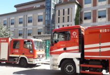 Benevento| Incendio alla Bosco Lucarelli del Rione Libertà
