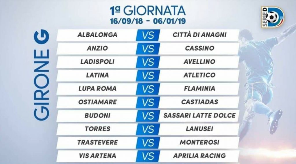 Avellino, esordio a Ladispoli. La prima in casa con l’Albalonga