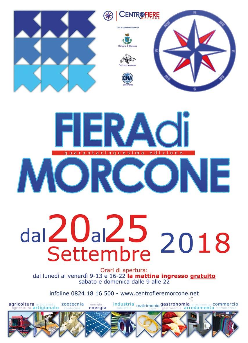 Il 20 Settembre taglio del nastro per la Fiera di Morcone