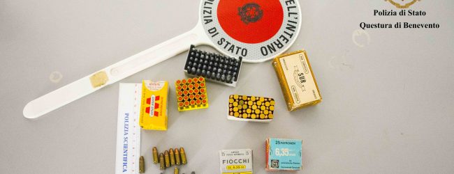 Benevento| Ritrovati bossoli di pistola accanto ad alcuni contenitori per la raccolta dei rifiuti