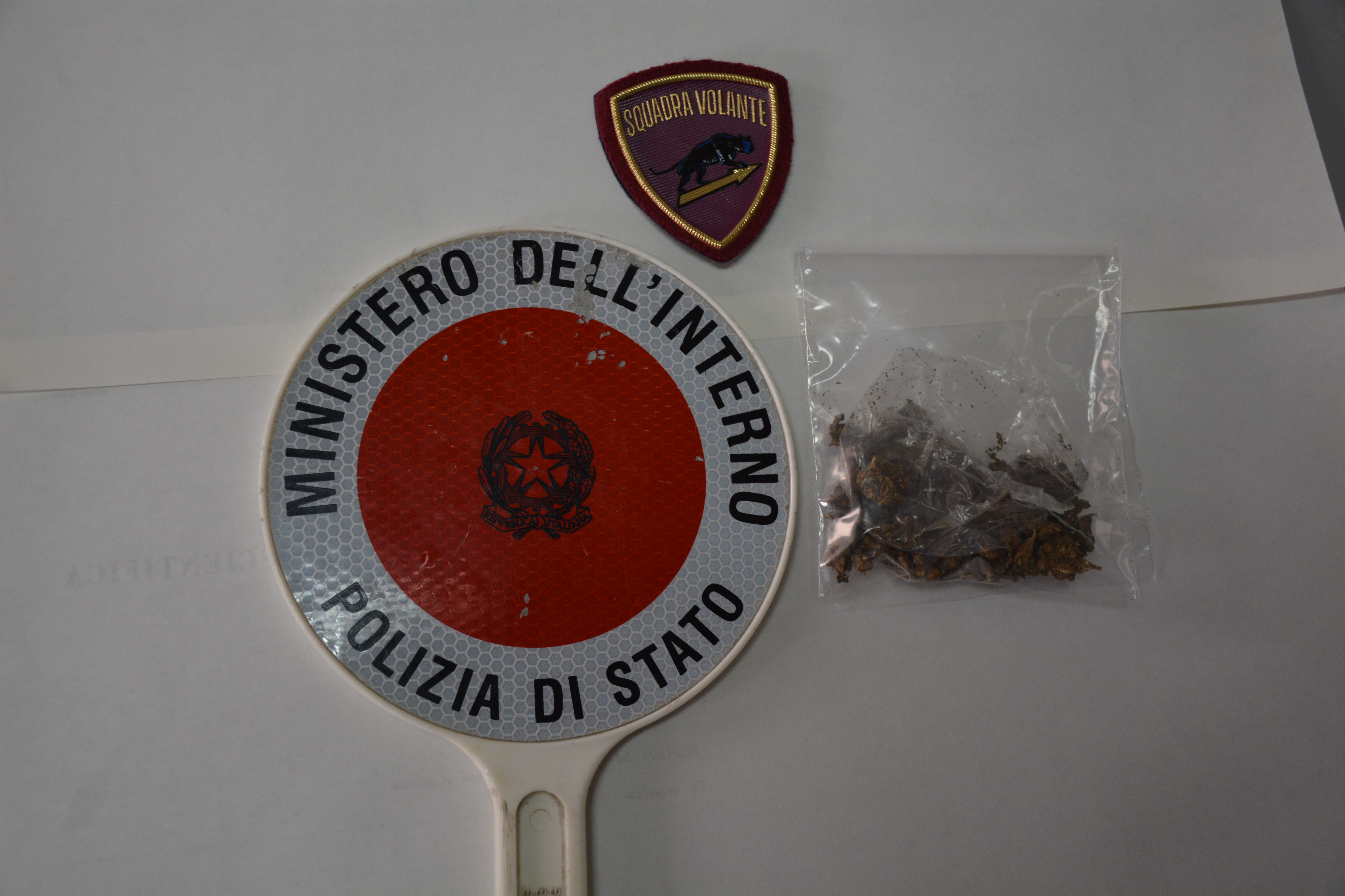 Benevento| Giovane in possesso di quattro grammi di marijuana. Segnalato alla Prefettura per “uso personale”