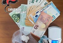 Grottaminarda| Sorpreso con soldi e cocaina, arrestato 27enne incensurato