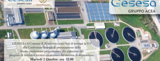 Benevento| Depuratore, martedì si presenta lo studio preliminare