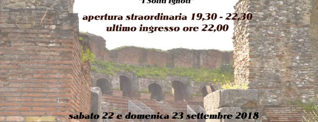 Benevento| Giornate Europee del Patrimonio, al Teatro Romano “Da Trieste in giù”