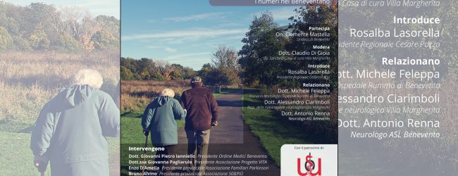 CesarePozzo presenta: Alzheimer e Parkinson, i numeri a Benevento