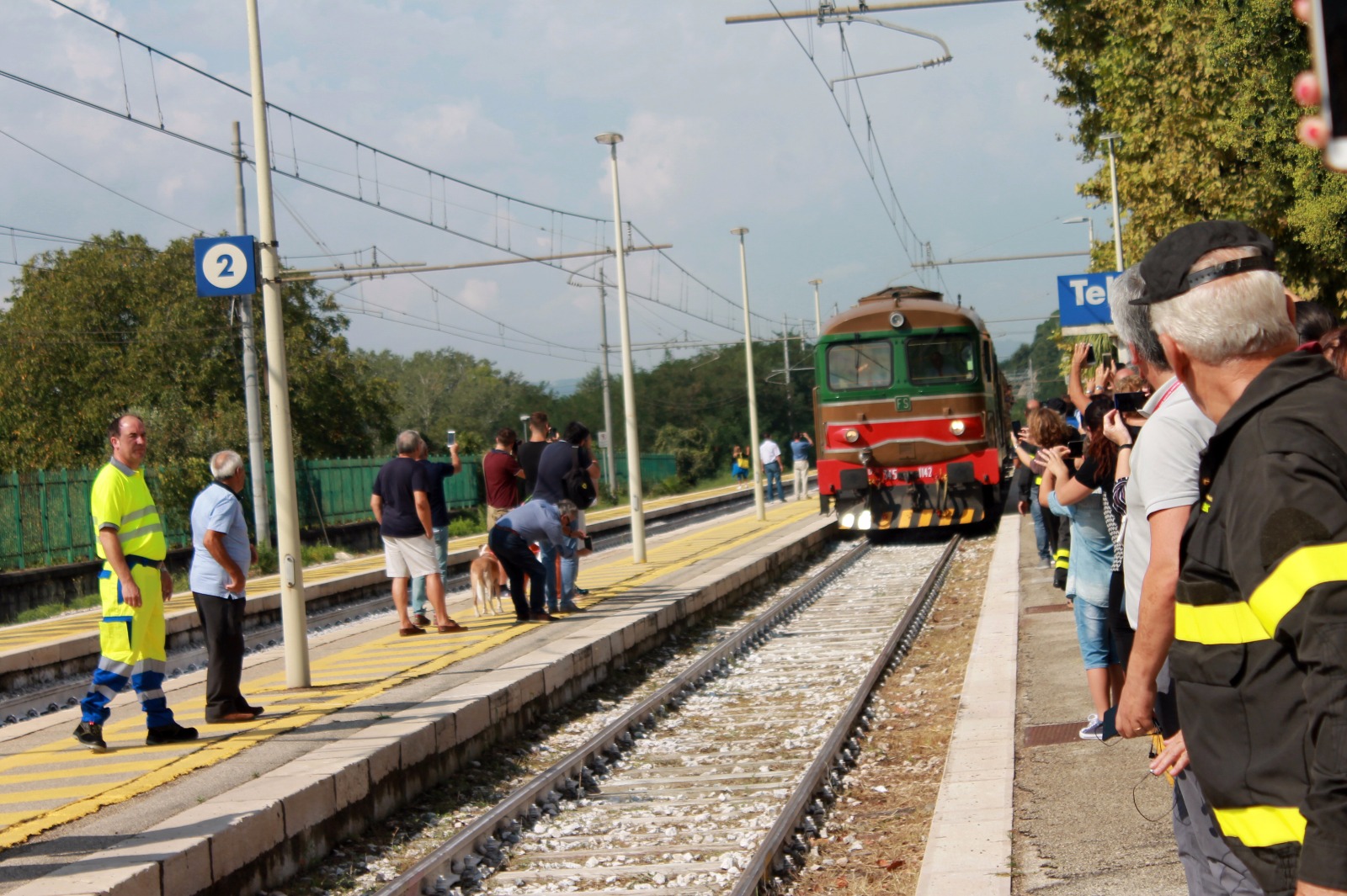 Treno storico, Carofano: orgoglioso di essere sindaco di Telese Terme