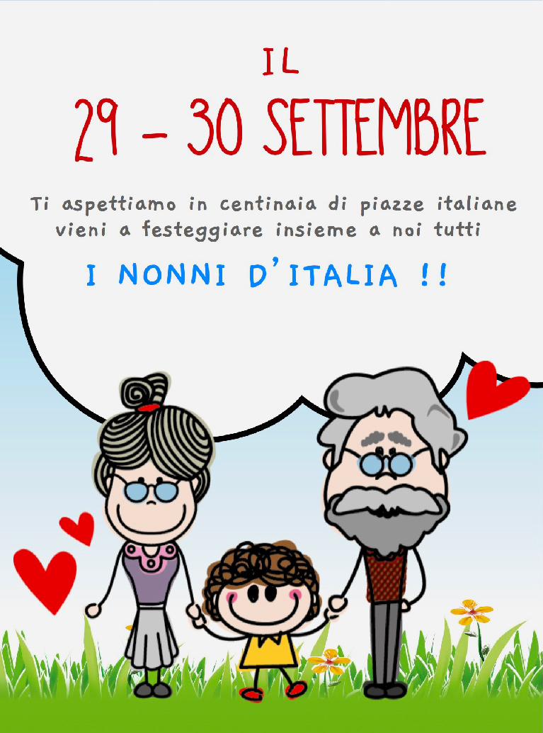 Benevento| Unicef: il 29 e 30 Settembre la festa dei nonni
