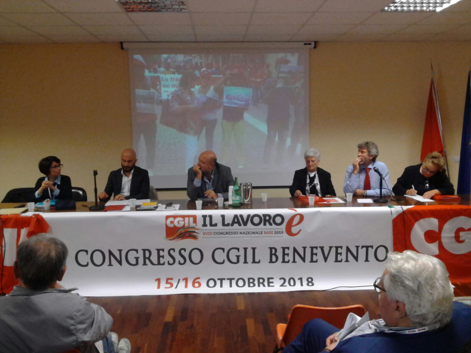 Benevento| Il bis di Rosita a capo della Cgil