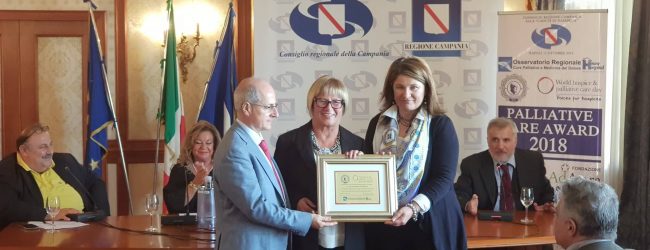 Sanità, consegnato alla presidente D’Amelio il Palliative Cure Award