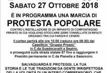 Sassinoro| Tutto pronto per la marcia di Protesta Popolare
