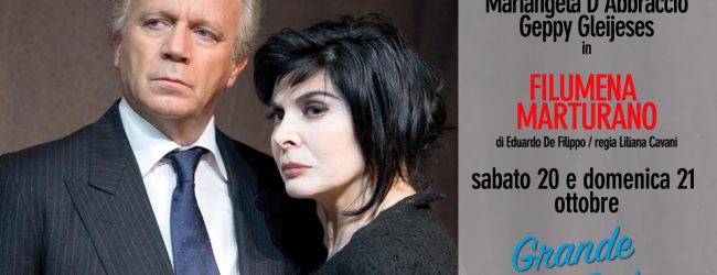 Avellino| Teatro Gesualdo, sabato e domenica è la volta di “Filumena Marturano”