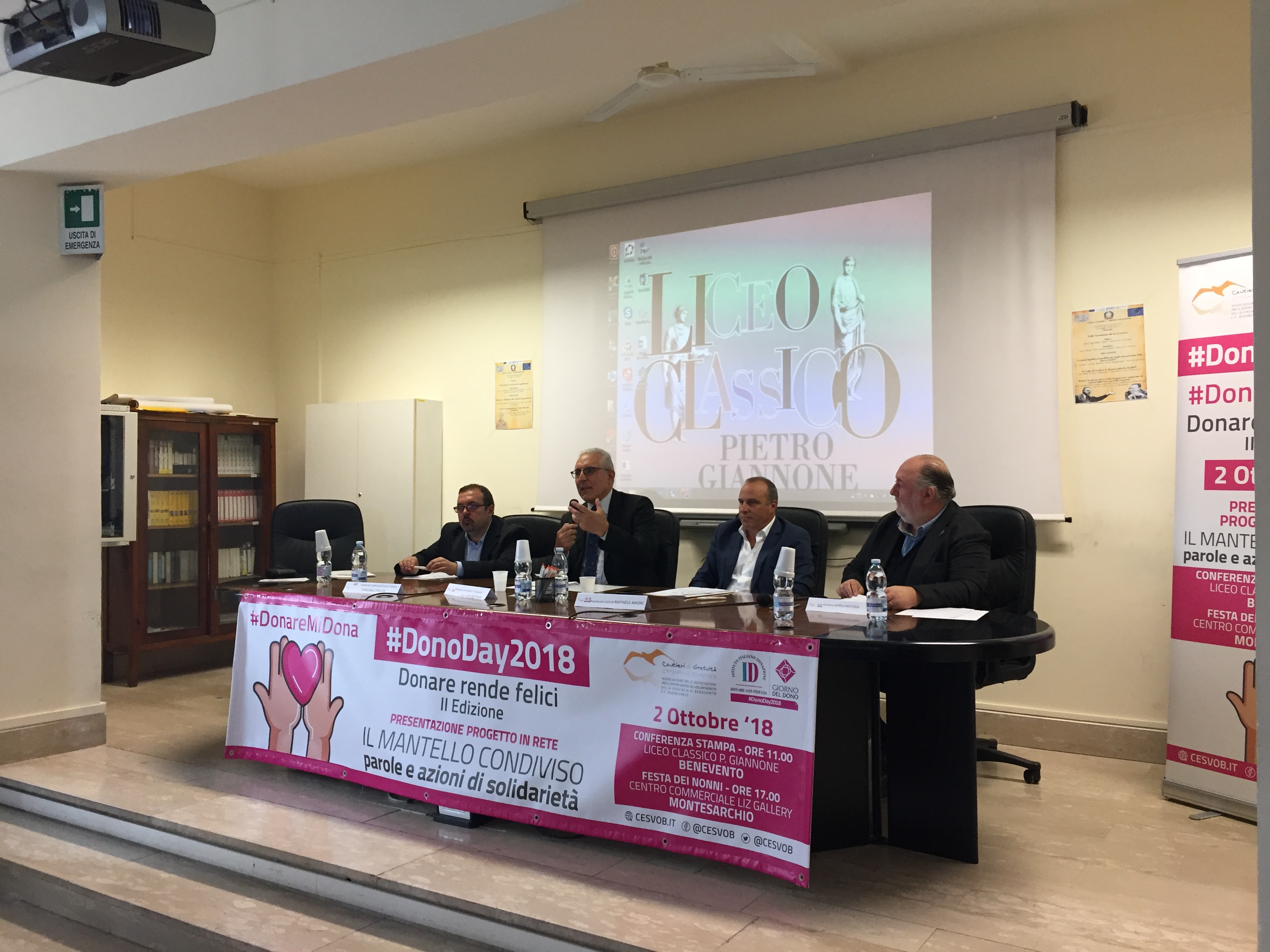 Benevento| Oggi è il Dono Day,a scuola di solidarietà al Giannone