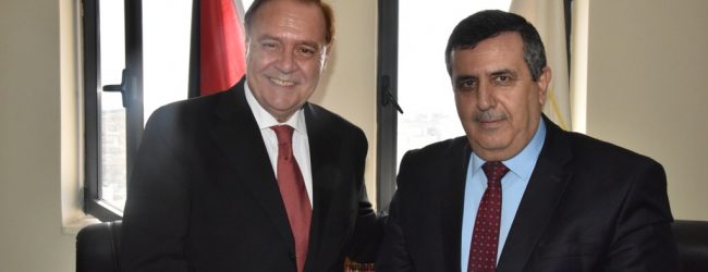 Mastella incontra sindaco di Betlemme