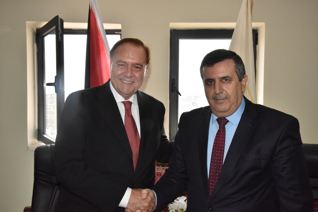 Mastella incontra sindaco di Betlemme