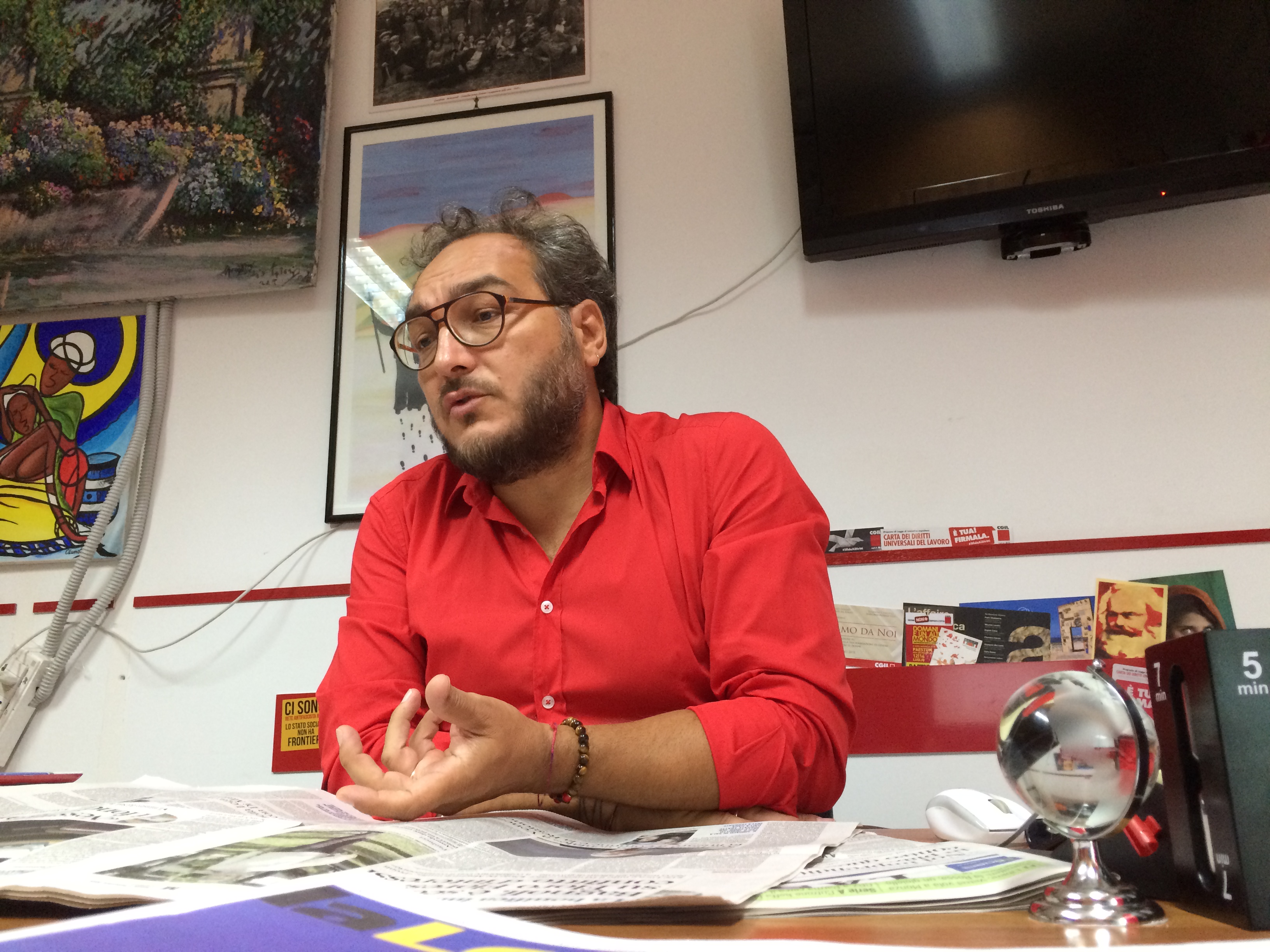 Caso Sindaco Riace, Fiordellisi: assurdo e miserevole l’attacco dell’onorevole Sibilia a Mimmo Lucano. La solidarietà della Cgil di Avellino»