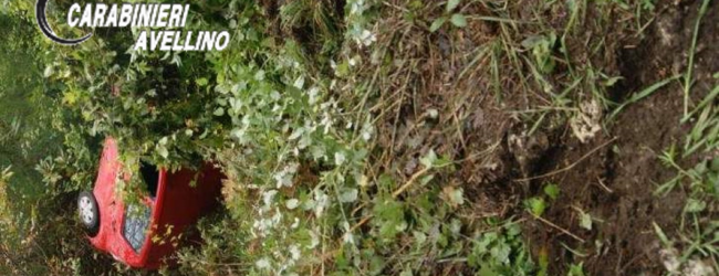 Montemarano| Auto finisce in una scarpata, conducente ferito trasportato in ospedale