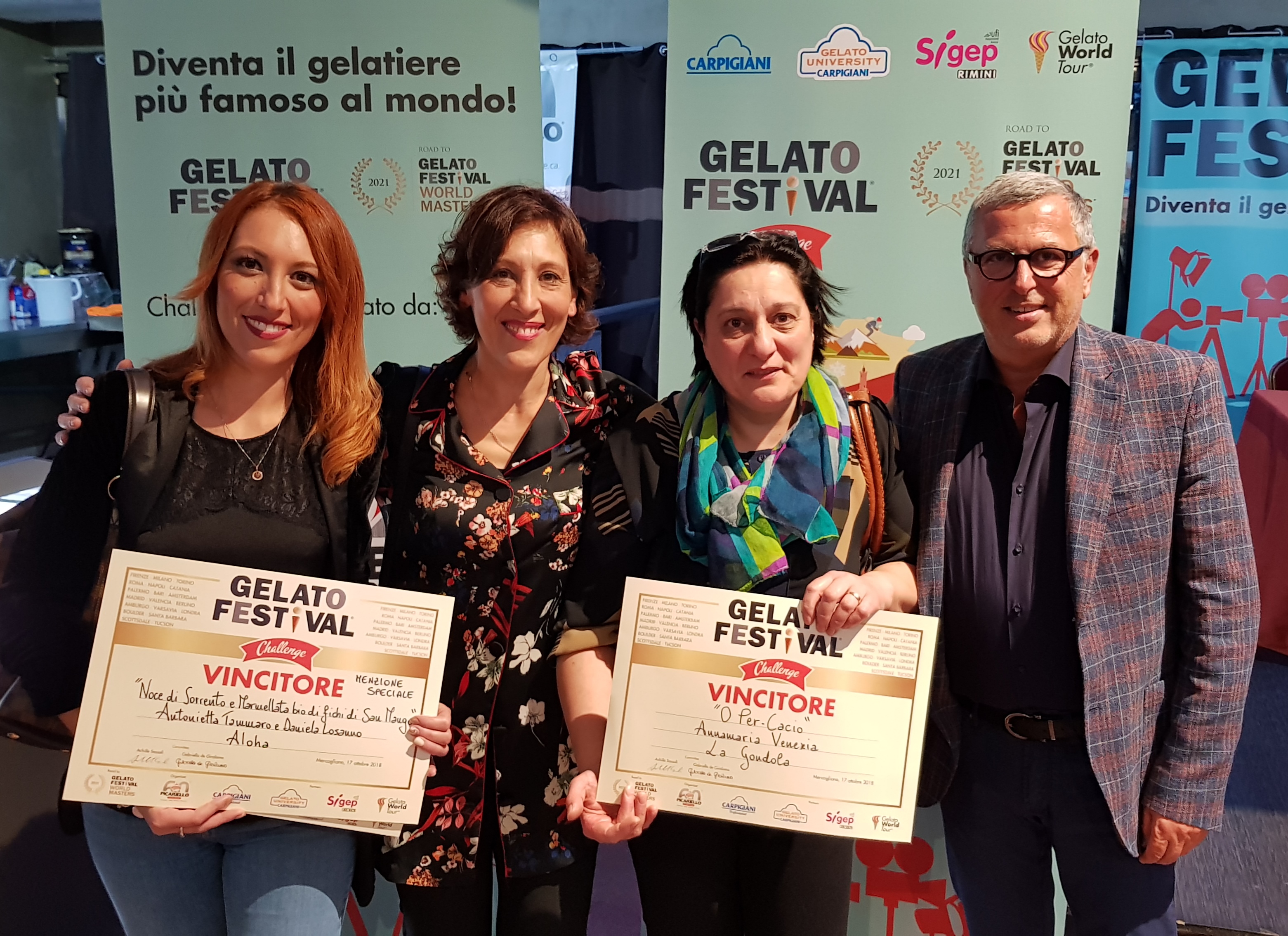 Avellino| Gelato Festival Challenge, vince “O Per-Cacio” del bar “La Gondola” di Cesinali