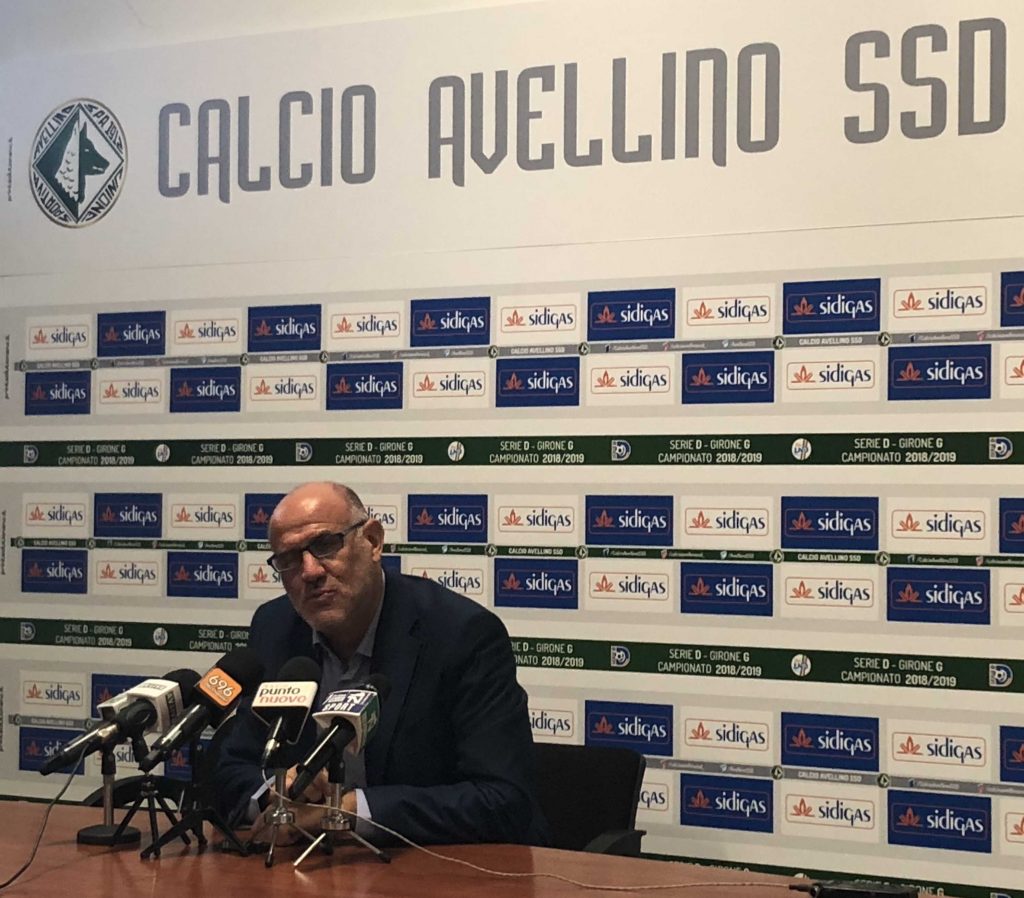 Avellino, Graziani: “Dagli under pretendo un atteggimento che sia degno della maglia che portano”
