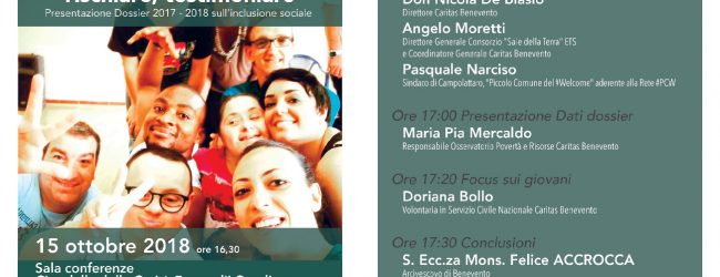 Benevento| Caritas, si presenta dossier sui giovani