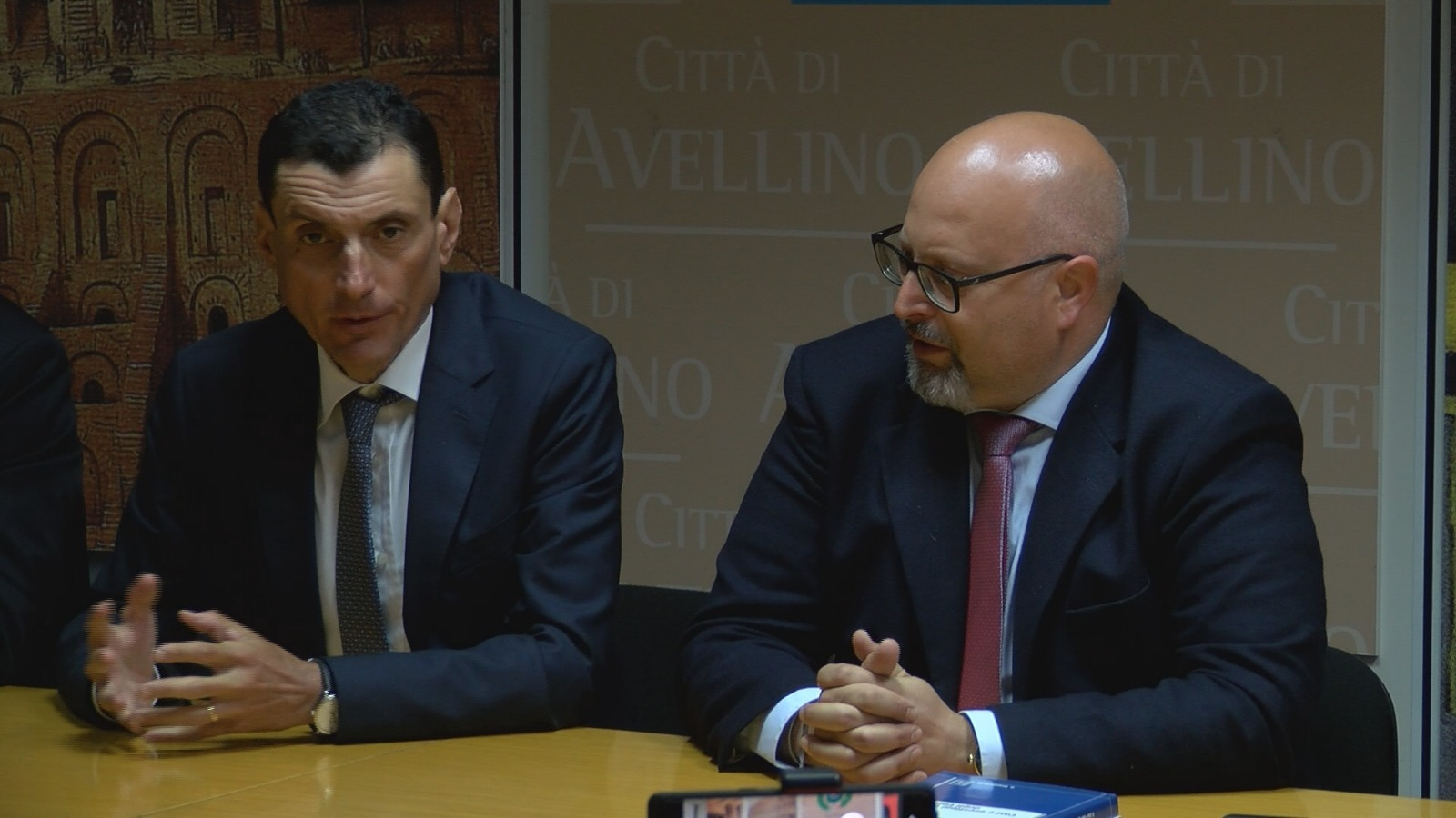 Avellino| Ciampi presenta il nuovo segretario e dice: il mio impegno fino alla fine