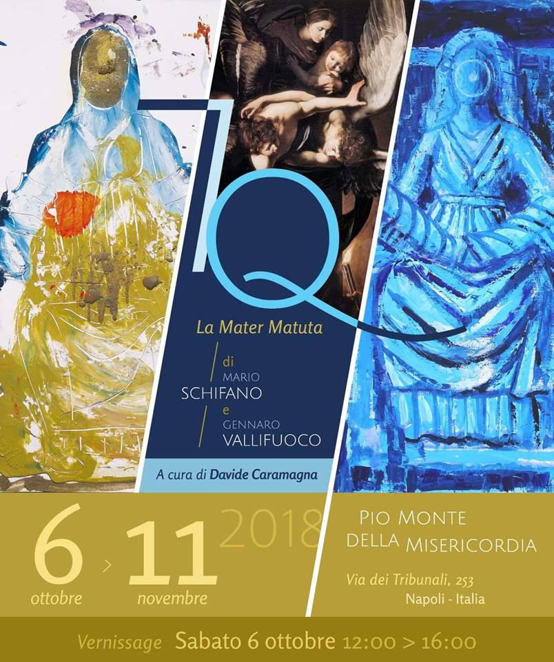 Napoli| “La Mater Matuta”, l’irpino Vallifuoco espone nella Cappella del Pio Monte