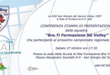 San Giorgio del Sannio| Sabato presentazione della squadra di volley femminile