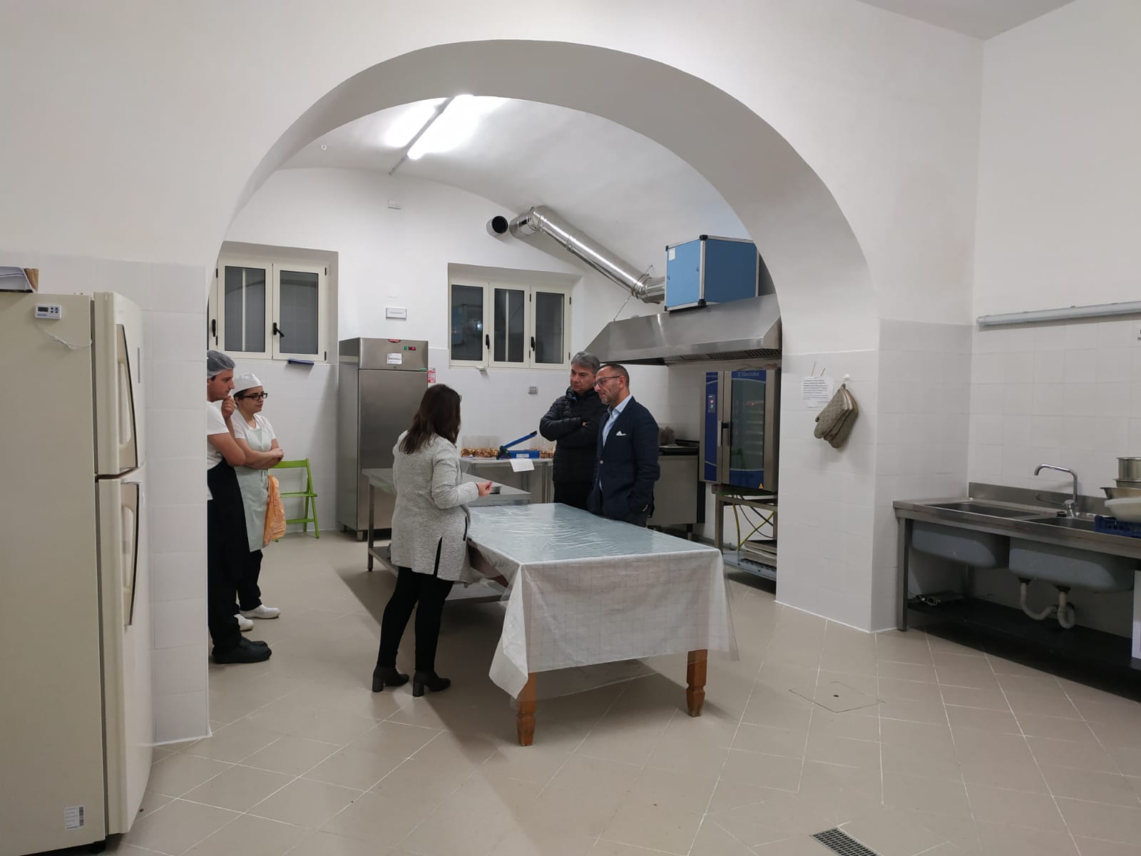 Cerreto Sannita| Il questore Bellassai in visita alla “Casa Santa Rita”