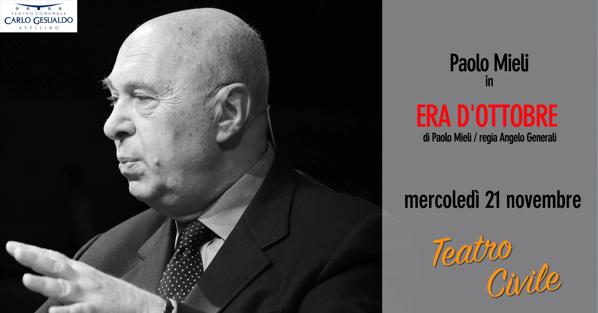 Avellino| Teatro Gesualdo, sul palco Paolo Mieli e l’utopia del comunismo