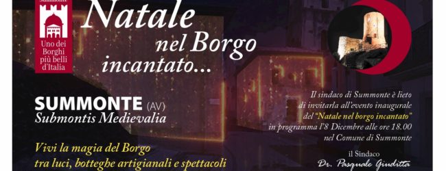 Conto alla rovescia a Summonte per Natale nel Borgo incantato